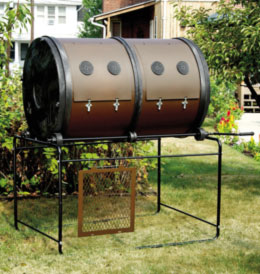 Twin composter
